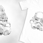 Stormtrooper Text T-shirt Design